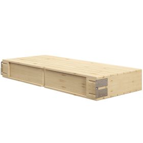 Aluminum Frame Folding Picnic Table, Portable Camping Table and Chairs Set with Umbrella Hole