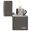 Zippo Windproof Lighter Black Ice Finish w/Zippo LogoClassic Case