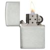 Zippo Windproof Lighter Armor® Brushed Sterling Silver