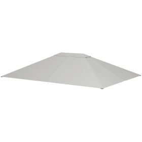 10' x 13' Gazebo Canopy Replacement Roof for 84C-116, Light Gray