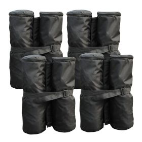 33lbs Canopy Weights Bags for Stability, Sandbag Anchor for Gazebo, Pop Up Tent Canopy, Canopies, Set of 4 - Black