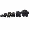 DRILL AMERICA Carbon Steel NPT Pipe Tap Set In Wood Case 1" - 1-1/2" (6 Piece Set)