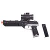 Game Face Single Shot Spring Power Airsoft Pistol with Tactical Casing with Red Dot
