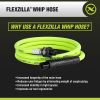 Flexzilla Whip Hose with Ball Swivel 1/4" x 5'