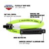 Flexzilla Whip Hose with Ball Swivel 3/8" x 2' (1/4" MNPT Ball Swivel x 1/4" FNPT Ends)