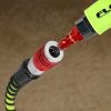 Flexzilla Heavy Duty Lightweight Air Hose 3/8" x 25' with ColorConnex Coupler and Plug - (Red) Ty