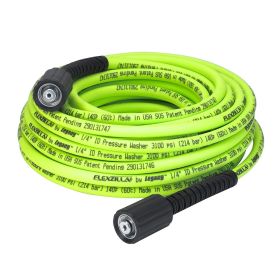 Flexzilla® Pressure Washer Hose 1/4" x 50’ 3100 PSI M22 Fittings ZillaGreen®