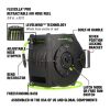Flexzilla Retractable Air Hose Reel with Levelwind Technology 3/8" x 50'