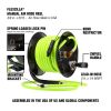 Flexzilla Manual Open Face Air Hose Reel with 3/8" x 50' Hose