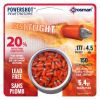 CROSMAN .177cal Powershot Fast Flight Penetrator Pellets (Orange) - 5.4 Grain (150 Count)
