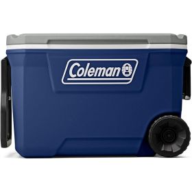 Coleman 316 Series Insulated Portable Cooler with Heavy Duty Wheels, Leak-Proof Wheeled Cooler with 100+ Can Capacity