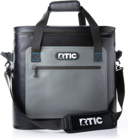 RTIC Soft Cooler Insulated Bag Portable Ice Chest Box for Lunch, Beach, Drink, Beverage, Travel, Camping, Picnic, Car,Leak-Proof
