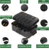 Large Outdoor Electrical Box (12.5 x 8.5 x 5 inch), IP54 Waterproof Extension Cord Cover Weatherproof, Protect Outlet, Plug, Socket, Timer, Power Stri