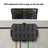 Large Outdoor Electrical Box (12.5 x 8.5 x 5 inch), IP54 Waterproof Extension Cord Cover Weatherproof, Protect Outlet, Plug, Socket, Timer, Power Stri