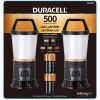 Duracell 2 Pack 500 LM LED Lanterns, 5 Light Modes, Includes 6 AA Batteries