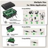 Large Outdoor Electrical Box (12.5 x 8.5 x 5 inch), IP54 Waterproof Extension Cord Cover Weatherproof, Protect Outlet, Plug, Socket, Timer, Power Stri