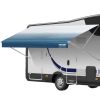 VEVOR RV Awning Fabric Replacement, 16'2" Fabric Length for 17' Awning, Heavy Duty 3-Ply 16oz PVC Camper Awning Fabric, Waterproof & UV Protection Out