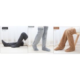 Winter Warm Cold Leg Knee Joint Cold-proof Stockings Home Floor Sleeping Socks (Option: Suit59)