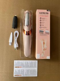 Electric Foot Grinder Foot Peeling Machine Foot Repair Tool (Option: Toothpaste Box Pink)