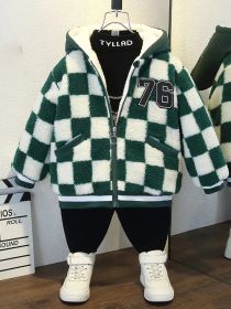 Versatile Fashion Trend Warm Jacket Clothing (Option: Green-S)