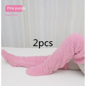 Winter Warm Cold Leg Knee Joint Cold-proof Stockings Home Floor Sleeping Socks (Option: Suit21)