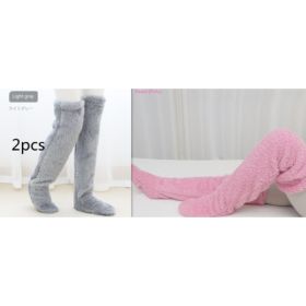 Winter Warm Cold Leg Knee Joint Cold-proof Stockings Home Floor Sleeping Socks (Option: Suit51)
