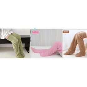 Winter Warm Cold Leg Knee Joint Cold-proof Stockings Home Floor Sleeping Socks (Option: Suit67)