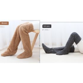 Winter Warm Cold Leg Knee Joint Cold-proof Stockings Home Floor Sleeping Socks (Option: Suit3)