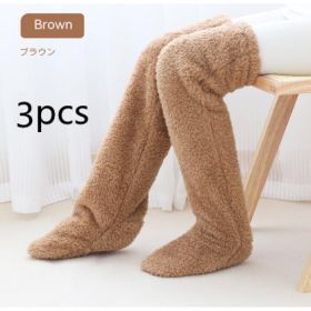 Winter Warm Cold Leg Knee Joint Cold-proof Stockings Home Floor Sleeping Socks (Option: Suit25)