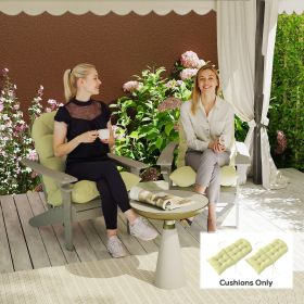 Adirondack Chair Cushions Set of 2 (Option: Beige-210x400x580 mm)