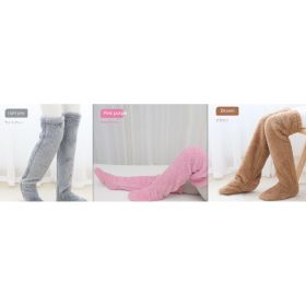 Winter Warm Cold Leg Knee Joint Cold-proof Stockings Home Floor Sleeping Socks (Option: Suit70)