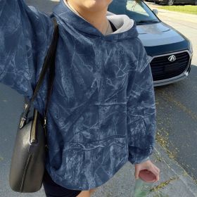 Hoodie Hot Sale Long Sleeve Jungle Maple Leaf Branches (Option: Color 2-XXS)