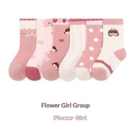 Cartoon stockings (Option: Pink Girl-M)