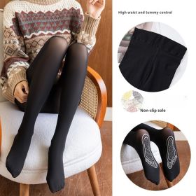 Steel Wire Stocking Women's Sexy Black Not Rotten Flesh Color Durable Anti-snagging (Option: Black-Average Size)