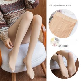 Steel Wire Stocking Women's Sexy Black Not Rotten Flesh Color Durable Anti-snagging (Option: Skin Color-Average Size)