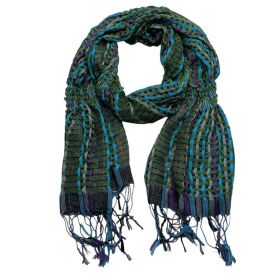 2pcs  Olive Yarn Dyed Scarf,Military Chic Scarf,Versatile Everyday Scarf ,Pairs With All Casual Outfits,Office Appropriate Subtlety For Women Men (Option: 1pcs)