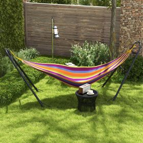 Hammock Stand (Option: Black-1200x520x90 mm)