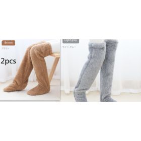 Winter Warm Cold Leg Knee Joint Cold-proof Stockings Home Floor Sleeping Socks (Option: Suit49)