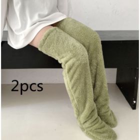 Winter Warm Cold Leg Knee Joint Cold-proof Stockings Home Floor Sleeping Socks (Option: Suit18)