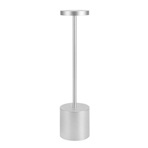 LED Waterproof Rechargeable Desk Lamp Touch Dimming Metal Table Lamps For Bar Living Room Reading Camping Light