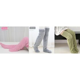 Winter Warm Cold Leg Knee Joint Cold-proof Stockings Home Floor Sleeping Socks (Option: Suit69)