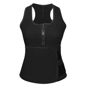 Waist Trainer For Women Men Unisex Running Walking Yoga (Option: Black-M)