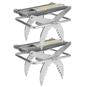 2PCS Easy Setup Mole Traps Outdoor Reusable Scissor Mole Gopher Rodent Control Trap Solid Metal Material For Lawn Garden Yard (Option: MoleTrap)