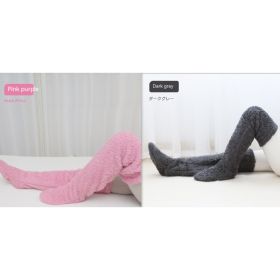 Winter Warm Cold Leg Knee Joint Cold-proof Stockings Home Floor Sleeping Socks (Option: Suit5)