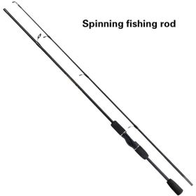 Casting Spinning Fishing Rod 6 Ft UltraLight Carbon Fiber Rod Pole (Option: 180)
