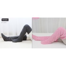 Winter Warm Cold Leg Knee Joint Cold-proof Stockings Home Floor Sleeping Socks (Option: Suit62)