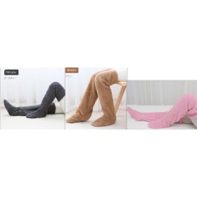 Winter Warm Cold Leg Knee Joint Cold-proof Stockings Home Floor Sleeping Socks (Option: Suit60)